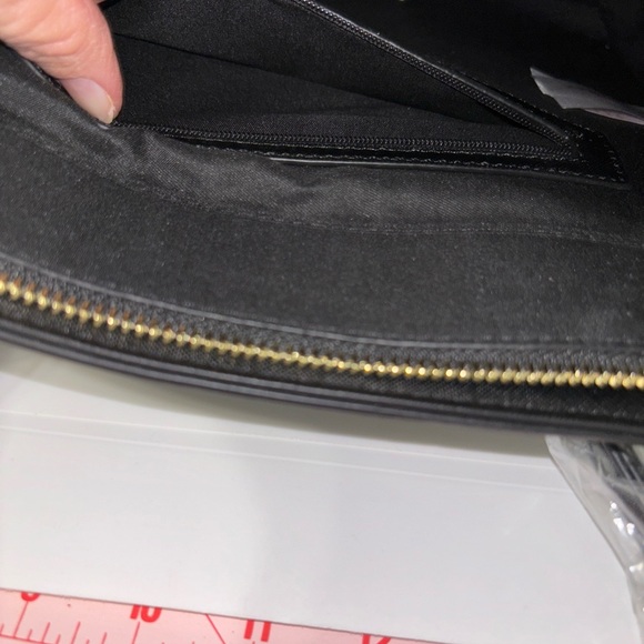 Shoulder/Handle Trina Turk Square Black   Detachable Strap Handbag Zipper - Picture 8 of 12